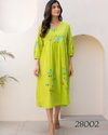 Lucaya Vol 28 Kota Checks Digital Printed Flared Designer One Piece Orders In India

